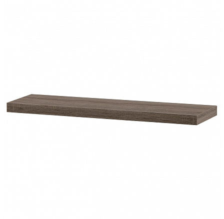 Nástenná polica 80 cm, MDF, 3D dekor dub sonoma tmavý, balené v ochrannej fólii Nástenná polica 80 cm, MDF, 3D dekor dub sonoma tmavý, balené v ochrannej fólii