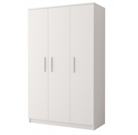 Šatní skriňa 3D OMEGA I - 19, Biela/Biela