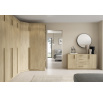Skriňa BRAGA 1 s kovovými úchytkami dub cremona