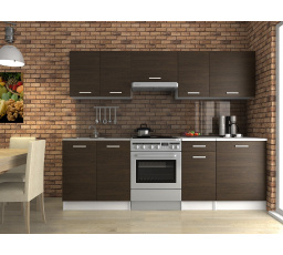 Kuchynská linka Luigi 240/180 wenge