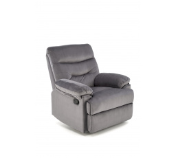 Polohovacie kreslo DRAGER, Sivá