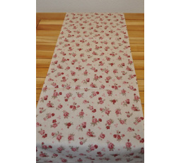 Obrus bežec 40x170 motív ruže