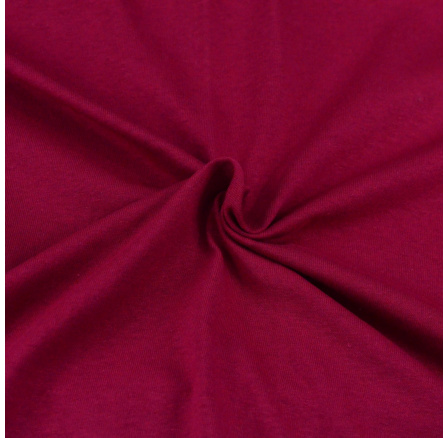 Jersey prestieradlo vínové 140x200