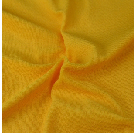 Froté prestieradlo sýto žlté 160x200