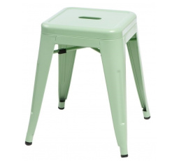 Stolička Paris zelená inšpirovaná Tolix