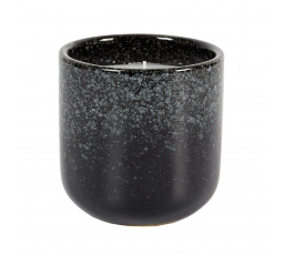Sviečka Glaze S v čiernej keramike