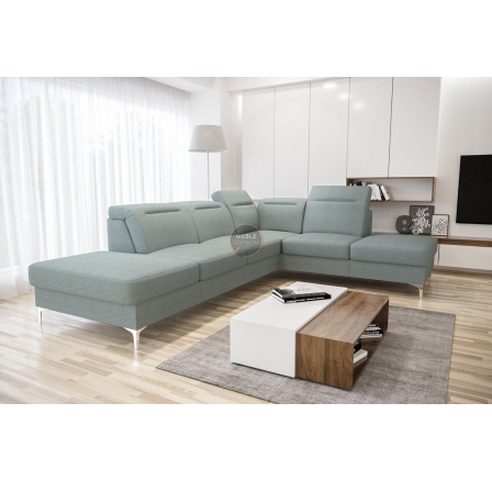 Rohová sedacia súprava OSLO 295x220 - mätová, pravá Rohová sedacia súprava OSLO 295x220 - mätová, pravá