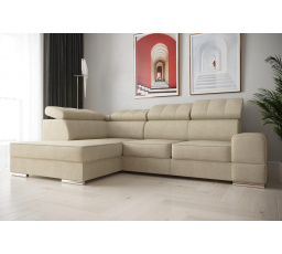 Rohová sedacia súprava ROYAL I 260×185 - ľavá, béžová