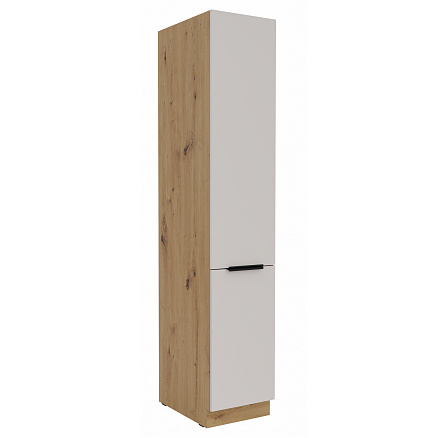 Kuchyňská policová skříň SOLEA - 40 DK-210 2F, Dub Artisan/Kašmír