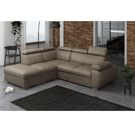Rohová sedacia súprava Bodie V ľavá béžová