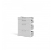 Komoda OFFICE 80400/158, Dub sonoma/Biela