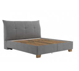 Posteľ Joris 160x200, svetlosivá