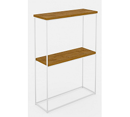 Konzola Velo Biela+Dub Lancelot