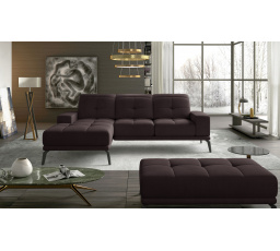 Rohová sedačka Torrense + Taburet Mat Velvet 29 140x215 Ľavý