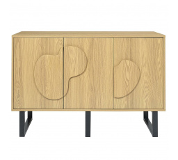 Komoda/bufet Calypso dub/čierna