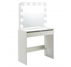 Toaletný stolík HOLLYWOOD JG biely