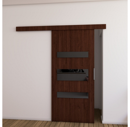 Posuvné dvere STANDART D90, Wenge