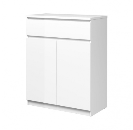 Komoda SIMPLICITY 234, Biely lesk