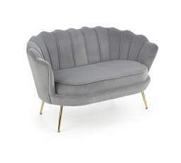 Pohovka AMORINITO XL, sivá/zlatá