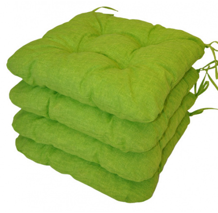 Sedadlo UNI farba svetlozelená - sada 4 kusov