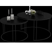 Konferenčný stolík 2v1 ETTA Čierny+Čierny