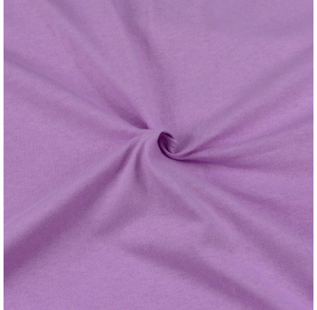 Jersey prestieradlo svetlofialové 140x200