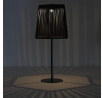 Solárna stolná lampa Merrill čierna
