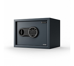 Malý domáci trezor, elektronický zámok na kód, na peniaze a dokumenty, 350x250x250 mm: DORIAN