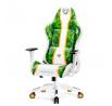 Herné kreslo One 2.0 King Size, Craft Edition bielo zelené