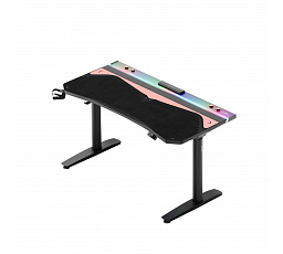 Herná ochranná podložka na stôl, veľká Diablo X-Forge Black Akira Pink 140 x 52 cm