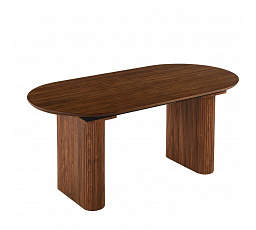 Stôl OVAL Rozkladací 180-220 cm Orech