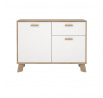 Komoda Iker 716, jackson hickory/biela