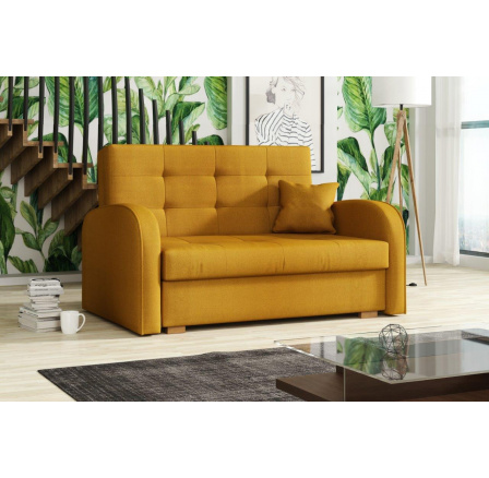 Skladacie kreslo Vivian Gold II žlté