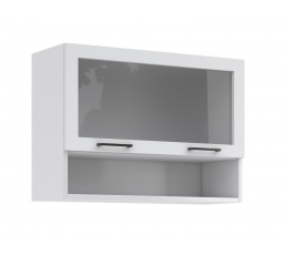 Kuchynská horná skrinka IRMA KL100-1W+P, Biela matná