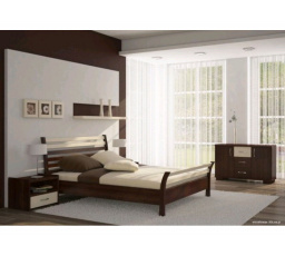 Posteľ z masívneho dreva MODENA 140x200