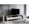 TV komoda LOTTA RTV 180 3S3K, Biela/ Dub sonoma