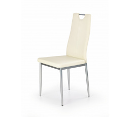 Jedálenská stolička K202, krémová