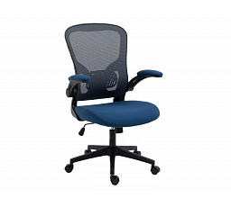 Kancelárske kreslo Q-333, Sivá/Modrá