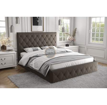 Posteľ ROMA - 160x200, Drevená, voliteľný odtieň