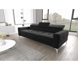 Sofa TOSCANIA III 250 cm - čierna