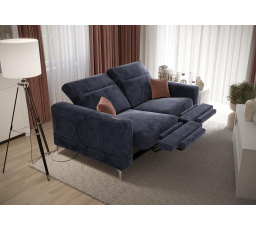 Sofa, relax MALIBU II 180 cm - modrá