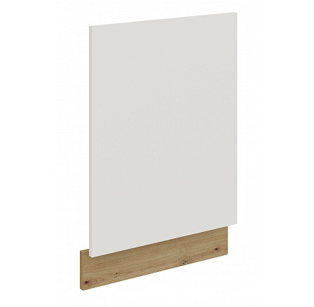 Dolné dvierka na umývačku s panelom ARIA - ZM 570x446, Dub Artisan/Biela Crystal AFM - (ANTI-Fingerprint) Dolné dvierka na umývačku s panelom ARIA - ZM 570x446, Dub Artisan/Biela Crystal AFM - (ANTI-Fingerprint)