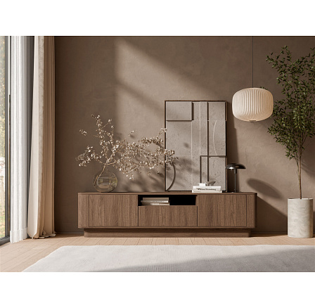 TV komoda DARCO 180, Elegant orech TV komoda DARCO 180, Elegant orech