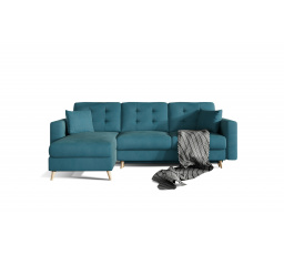Rohová pohovka ASTRA , AsgL_21, Mat Velvet 75
