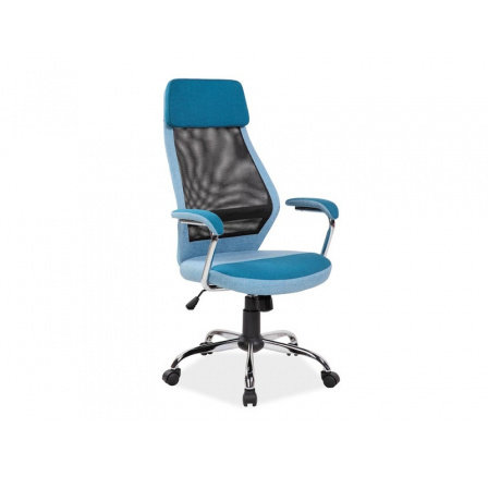 Kancelárske kreslo Q-336 /modré Kancelárske kreslo Q-336 /modré