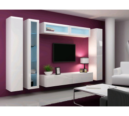Obývacia stena VIGO 6 - biela