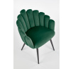 Stolička K410, zelený zamat