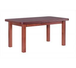 Jedálenský stôl VENUS 5 (WENUS 5) 90x160-200 dubová dyha morená CASTAN - kolekcia "DRE" (K150-Z)