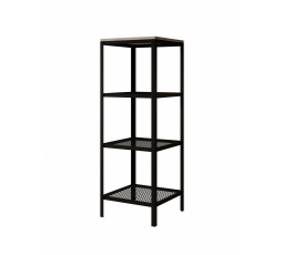 Regál Reli Čierny+Betón