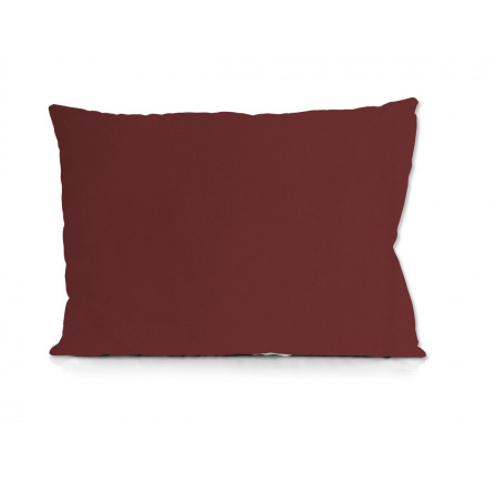 Saténová obliečka na vankúš vínová 40x40